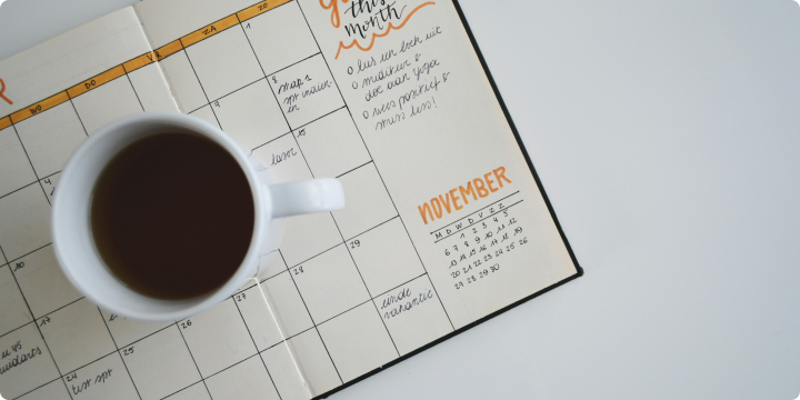 Mindfulness calendar